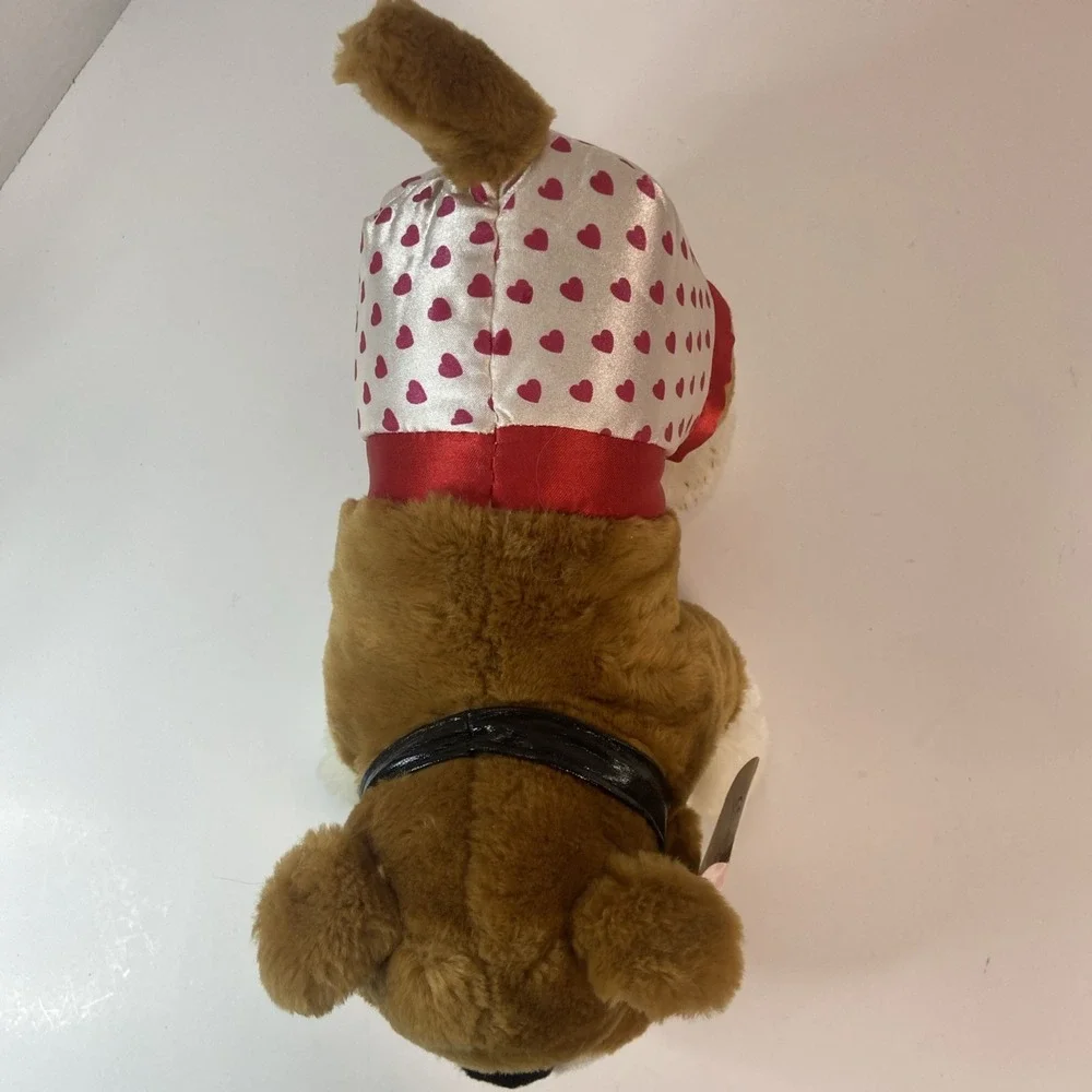 Vtg 2003 Tekky Toys Luv a Bulldog Plush Dog Puppy Sings Lovesick Blues & Wiggles